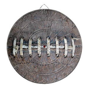 Horizontale Fußball-Reihen Dartscheibe