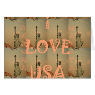 Horizontale Grußkartenvorlage