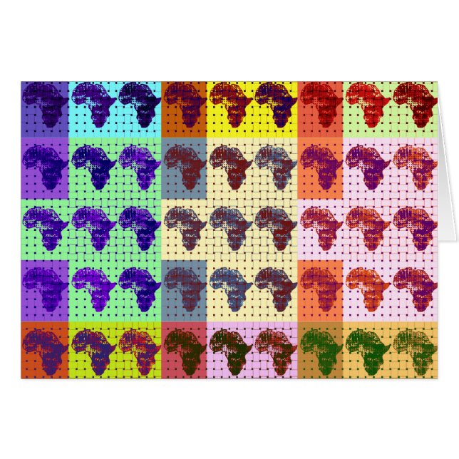 Horizontale Grußkartenvorlage (Vorderseite (Horizontal))