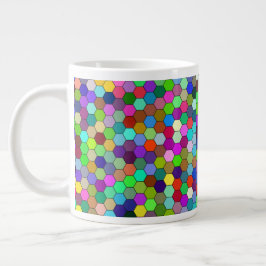 Horizontale Hexagons 20oz Tasse