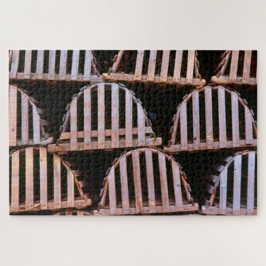 Horizontale Holzlobsterfalle Puzzle (Horizontal)