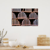 Horizontale Hummerfallen aus Holz Poster (Küche)