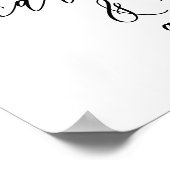 Horizontale Karten und Geschenke mit einfacher sch Poster (Ecke)