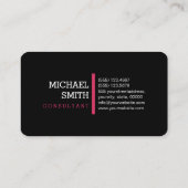 Horizontale Linie für Berufliches Getreide Visitenkarte (Rückseite)