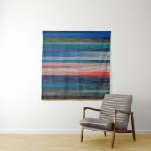 Horizontale Linien im Hintergrund Wandteppich (Beispiel)