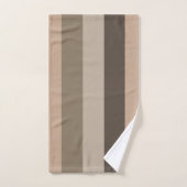 Horizontale Linien, moderne Streifen Badhandtuch Set (Handtuch)