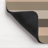 Horizontale Linien, moderne Streifen Mousepad (Ecke)