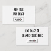 Horizontale Loyalität Visitenkarte (Vorne/Hinten)