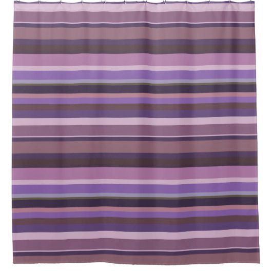 Horizontale Mauve Duschvorhang (Vorderseite)