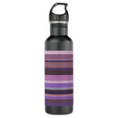 Horizontale Mauve Edelstahlflasche (Vorderseite)