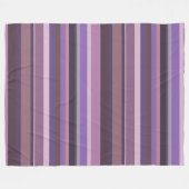 Horizontale Mauve Fleecedecke (Vorderseite (Horizontal))