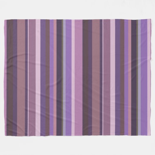 Horizontale Mauve Fleecedecke (Vorderseite (Horizontal))