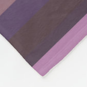 Horizontale Mauve Fleecedecke (Ecke)