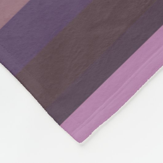 Horizontale Mauve Fleecedecke (Ecke)