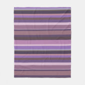 Horizontale Mauve Fleecedecke (Vorderseite)