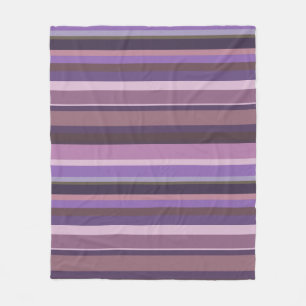 Horizontale Mauve Fleecedecke