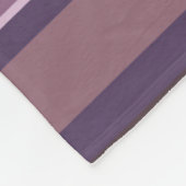 Horizontale Mauve Fleecedecke (Ecke)