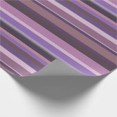 Horizontale Mauve Geschenkpapier (Ecke)