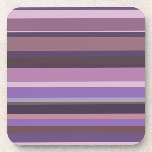 Horizontale Mauve Getränkeuntersetzer (Vorderseite)