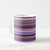 Horizontale Mauve Kaffeetasse (Vorderseite Links)