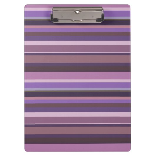 Horizontale Mauve Klemmbrett (Vorderseite)