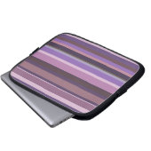 Horizontale Mauve Laptopschutzhülle (Vorne Knopf)