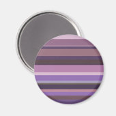 Horizontale Mauve Magnet (Vorderseite/Rückseite)