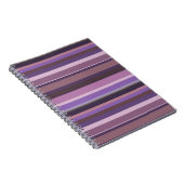 Horizontale Mauve Notizblock (Rechte Seite)