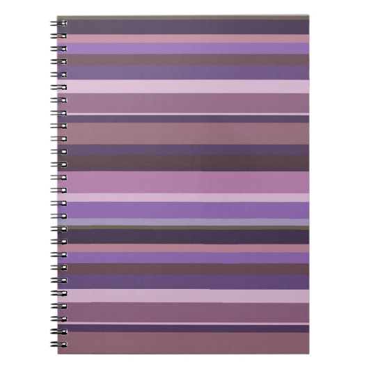 Horizontale Mauve Notizblock (Vorderseite)