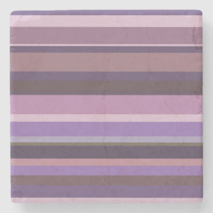 Horizontale Mauve Steinuntersetzer