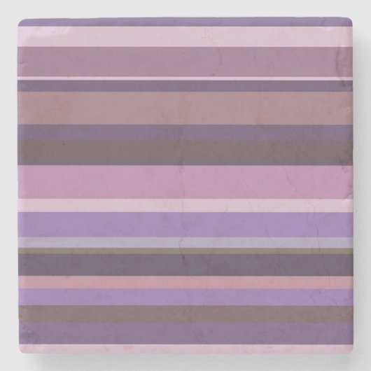 Horizontale Mauve Steinuntersetzer (Vorderseite)