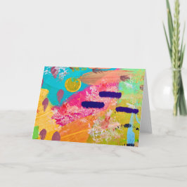 Horizontale Mitteilungskarten im Alltag