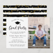 Horizontale Party Einladung (Vorne/Hinten)