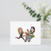 Horizontale Postkarte (Stehend Vorderseite)