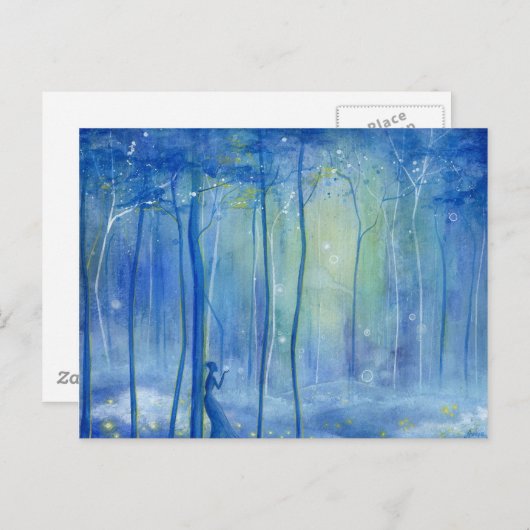 Horizontale Postkarte - Maßgeschneiderte (Vorne/Hinten)