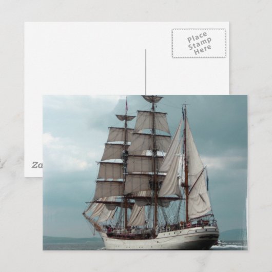 Horizontale Postkarte - Maßgeschneiderte (Vorne/Hinten)