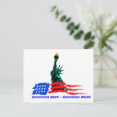 Horizontale Postkarte - Maßgeschneiderte (Stehend Vorderseite)