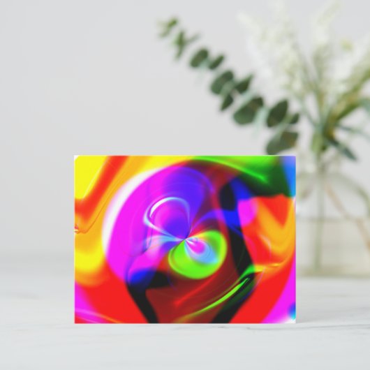 Horizontale Postkarte "Perplexing Vortex" (Stehend Vorderseite)