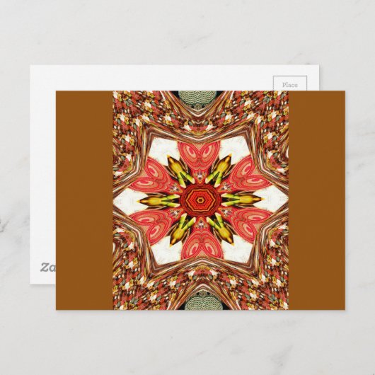 Horizontale Postkartenvorlage Postkarte (Vorne/Hinten)