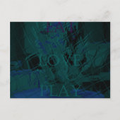 Horizontale Postkartenvorlage Postkarte (Vorderseite)