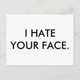 Horizontale Postkartenvorlage Postkarte