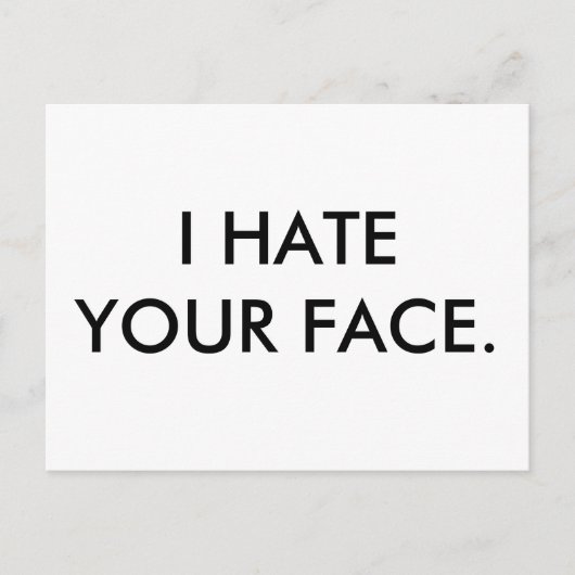 Horizontale Postkartenvorlage Postkarte (Vorderseite)