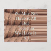 Horizontale Postkartenvorlage Postkarte (Vorderseite)