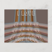 Horizontale Postkartenvorlage Postkarte (Vorderseite)