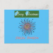 Horizontale Postkartenvorlage Postkarte (Vorderseite)