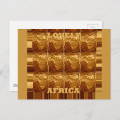 Horizontale Postkartenvorlage Postkarte (Vorne/Hinten)