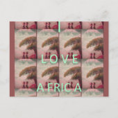 Horizontale Postkartenvorlage Postkarte (Vorderseite)