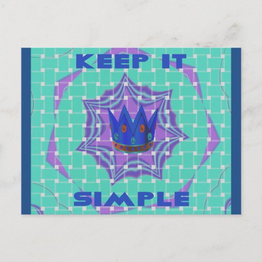 Horizontale Postkartenvorlage Postkarte (Vorderseite)