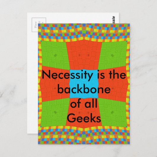 Horizontale Postkartenvorlage Postkarte (Vorne/Hinten)