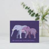 Horizontale Postkartenvorlage Postkarte (Stehend Vorderseite)